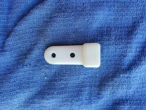 Boeing B727 A/C Leading Edge Slat Track Nylon Guide Block # on Part 69-13505-1